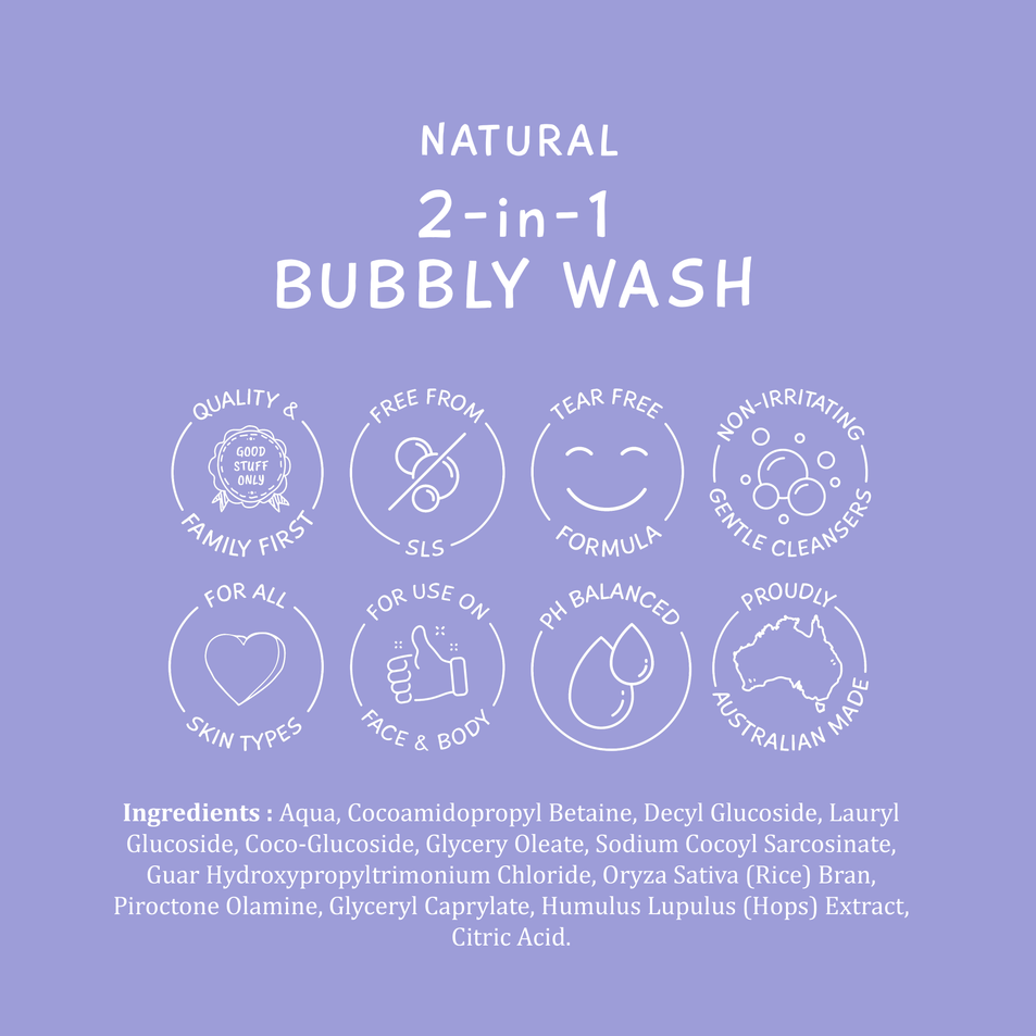 2-in-1 Bubbly Wash 500ml