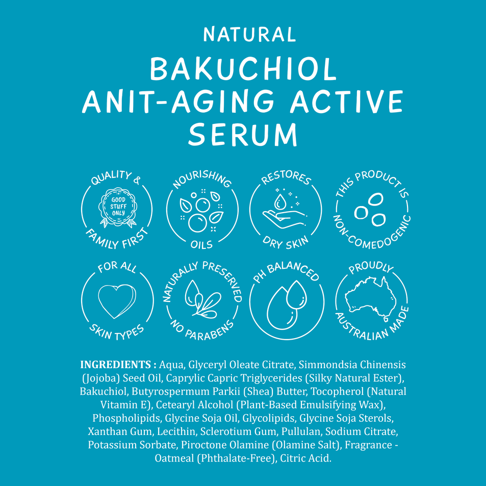 Bakuchiol Anti-Ageing Active Serum 25ml