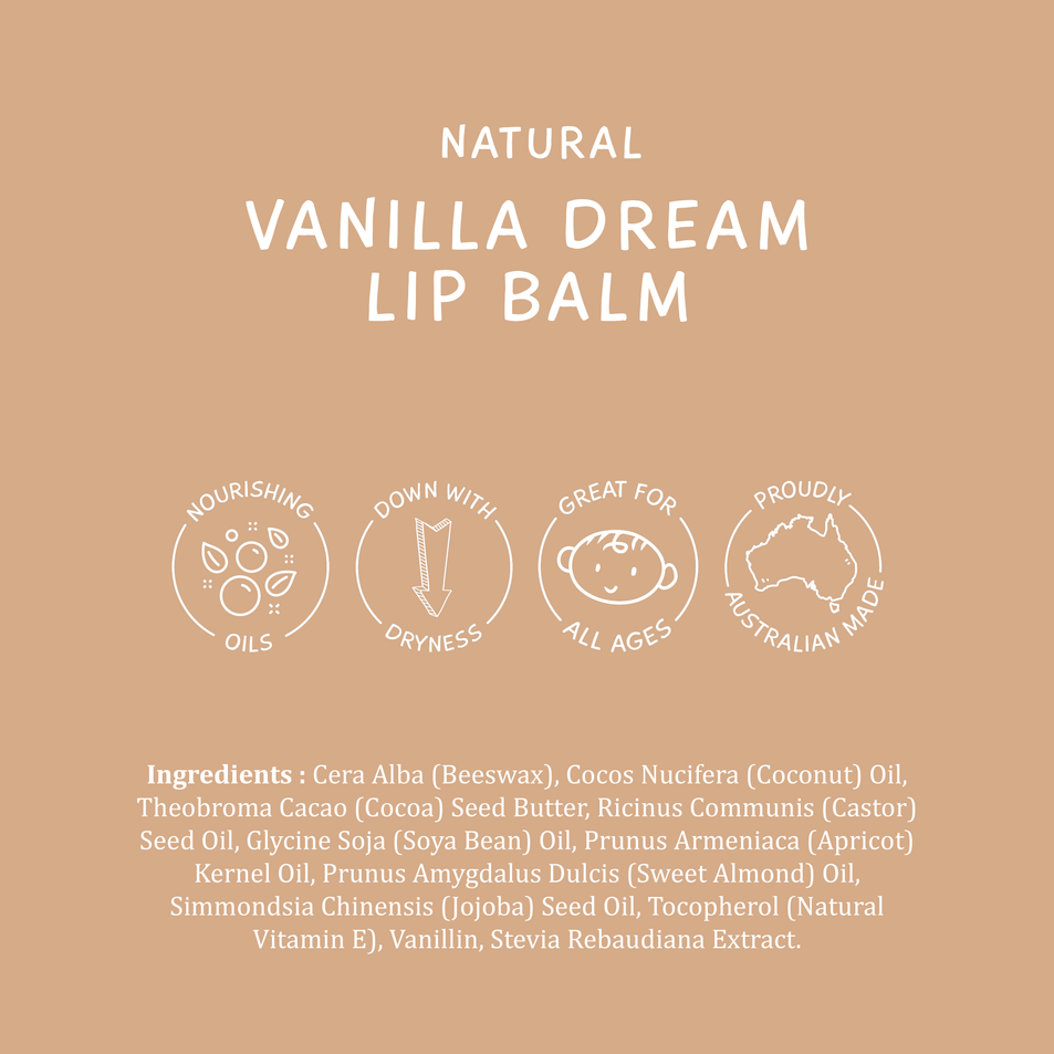 Vanilla Dream Lip Balm 3 Pack
