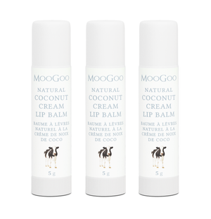 Coconut Cream Lip Balm 3 Pack