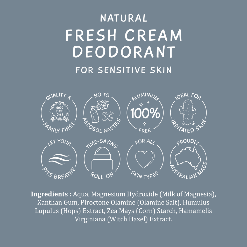 Fresh Cream Deodorant - Sensitive 60ml