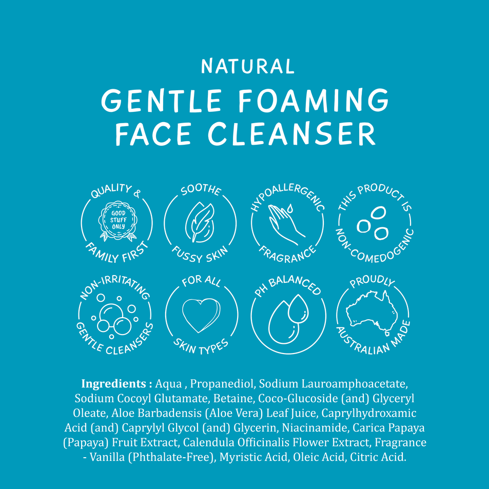 Gentle Foaming Face Cleanser 200ml