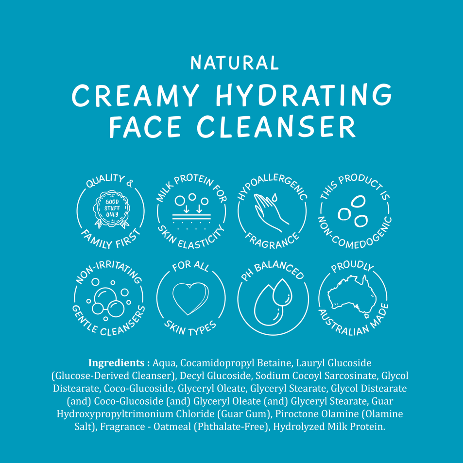 Creamy Hydrating Face Cleanser 250ml