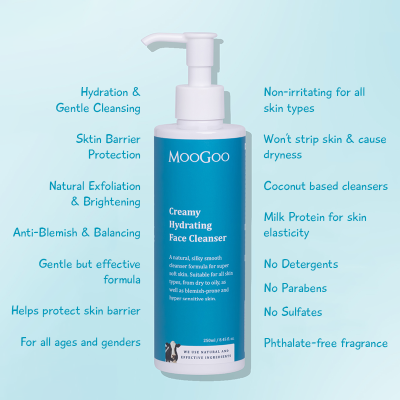 Creamy Hydrating Face Cleanser 250ml