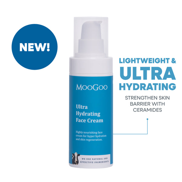 Lightweight, Ultra Hydrating Face Cream | With Ceramides – MooGoo